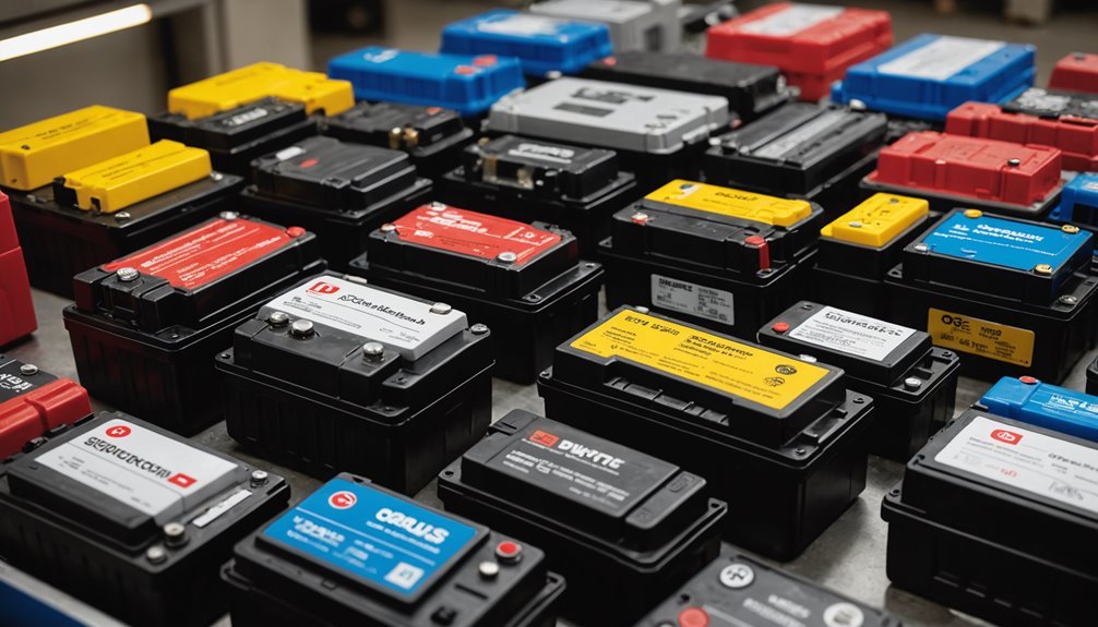 car battery type comparison