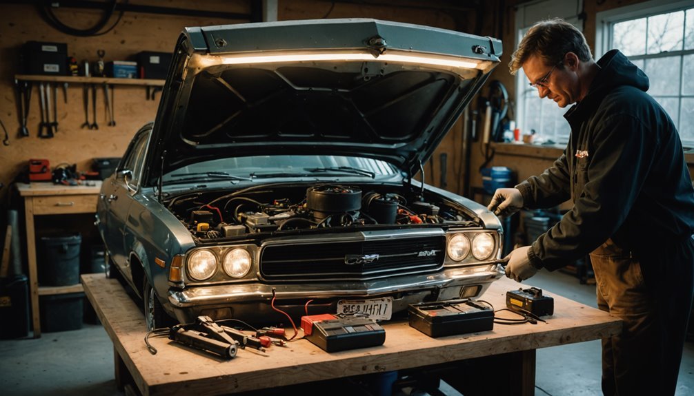 changing car battery safely